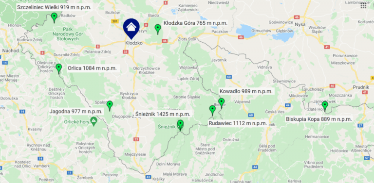 Read more about the article 7 szczytów Korony Gór Polski – górska przygoda z bazą w Międzygórzu